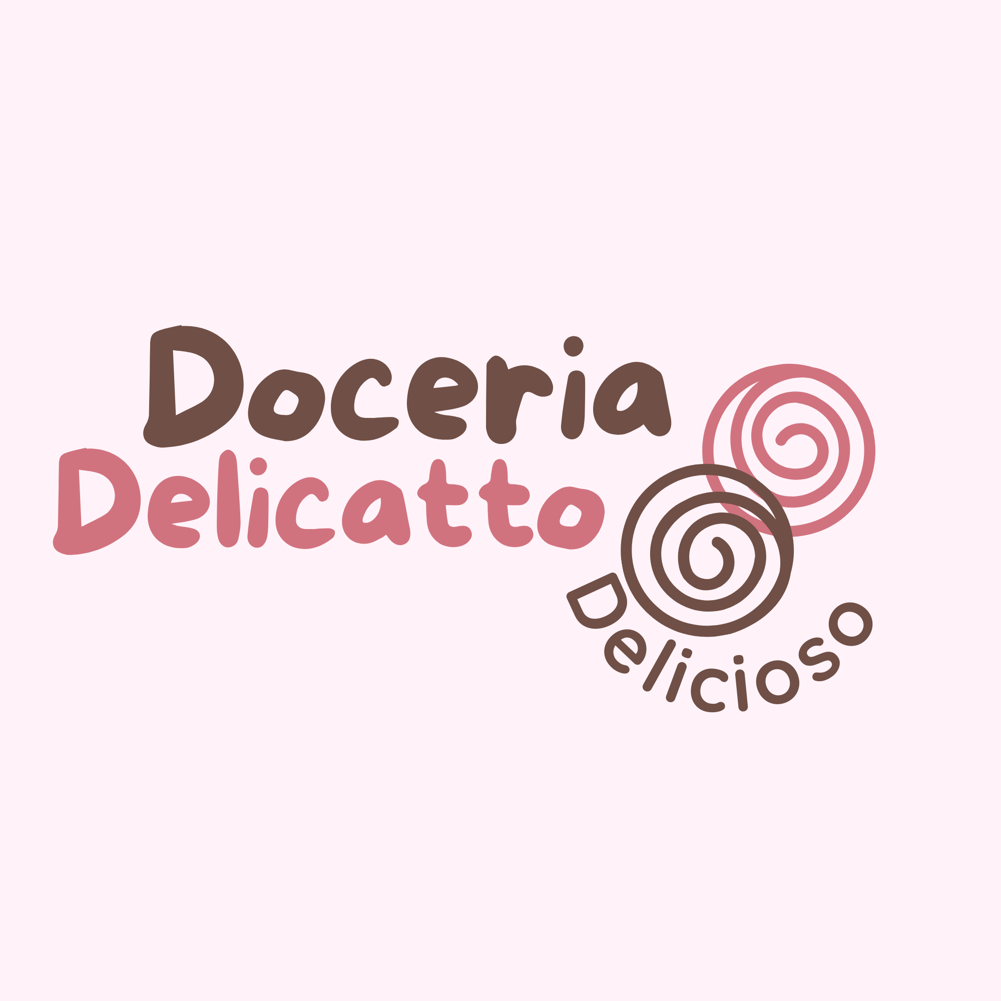 Logo Doceria Delicatto